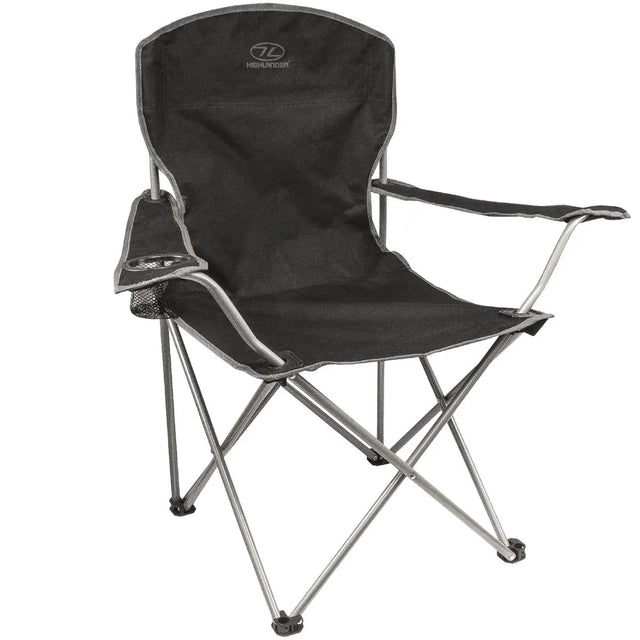 Highlander Folder Camp Chair | Black 
