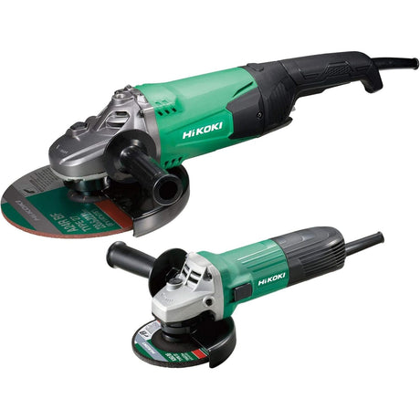 Hikoki G23ST/G12STX Angle Grinder Twinpack - 115MM & 235MM
