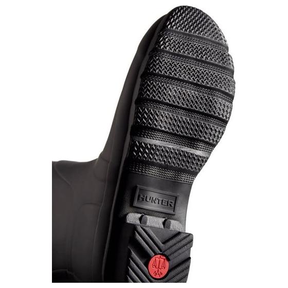 Hunter Ladies Original Short Wellington Black