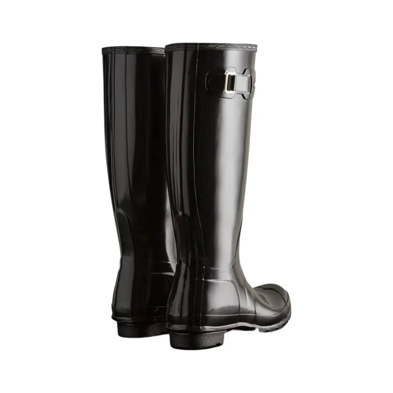 Hunter Ladies Original Tall Gloss Wellington - Black