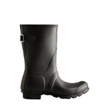Hunter Ladies Short Back Adjustable Wellington - Black