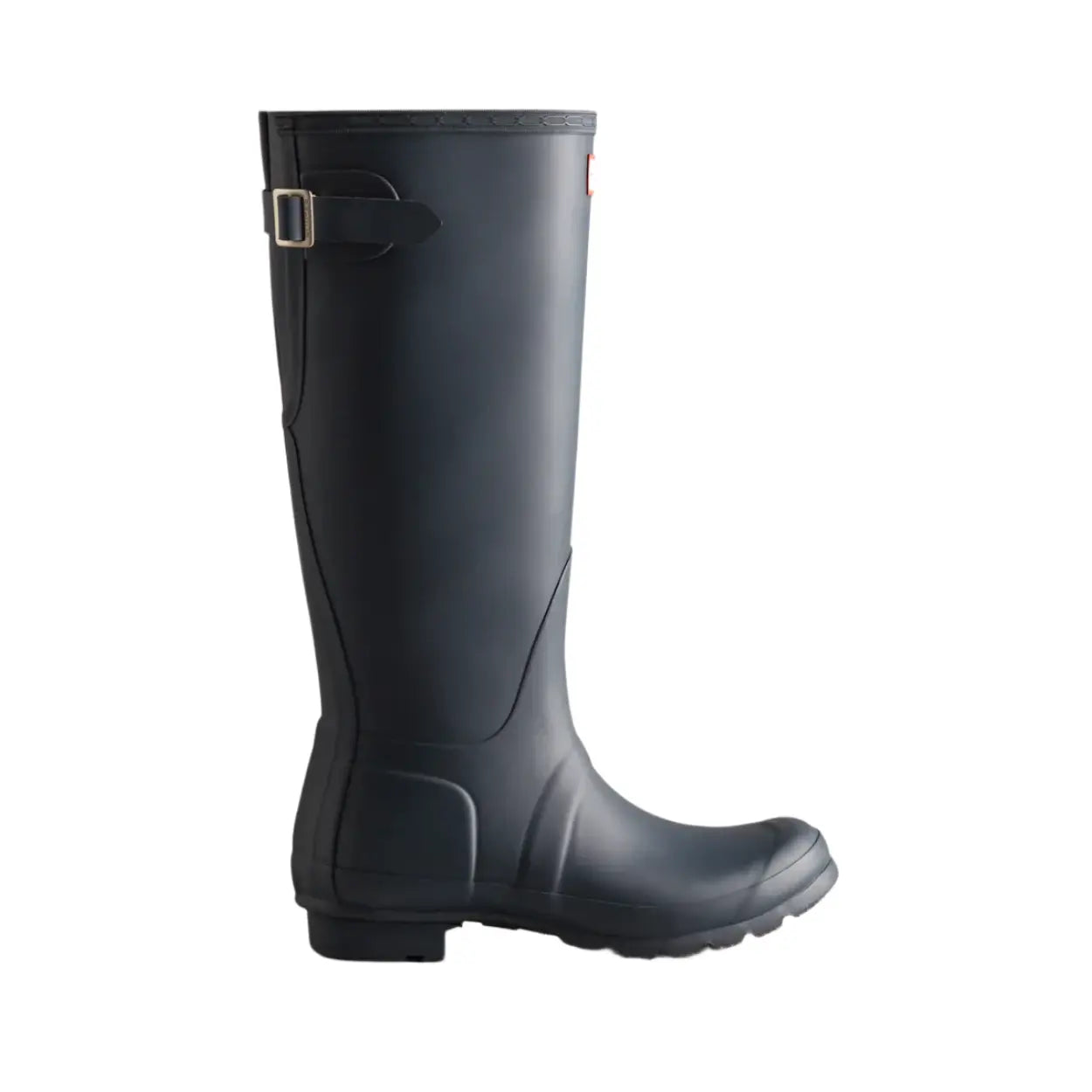 Hunter Ladies Tall Back Adjustable Wellington - Navy