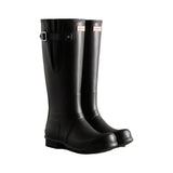 Hunter Men's Tall Side Adjustable Wellington - Black