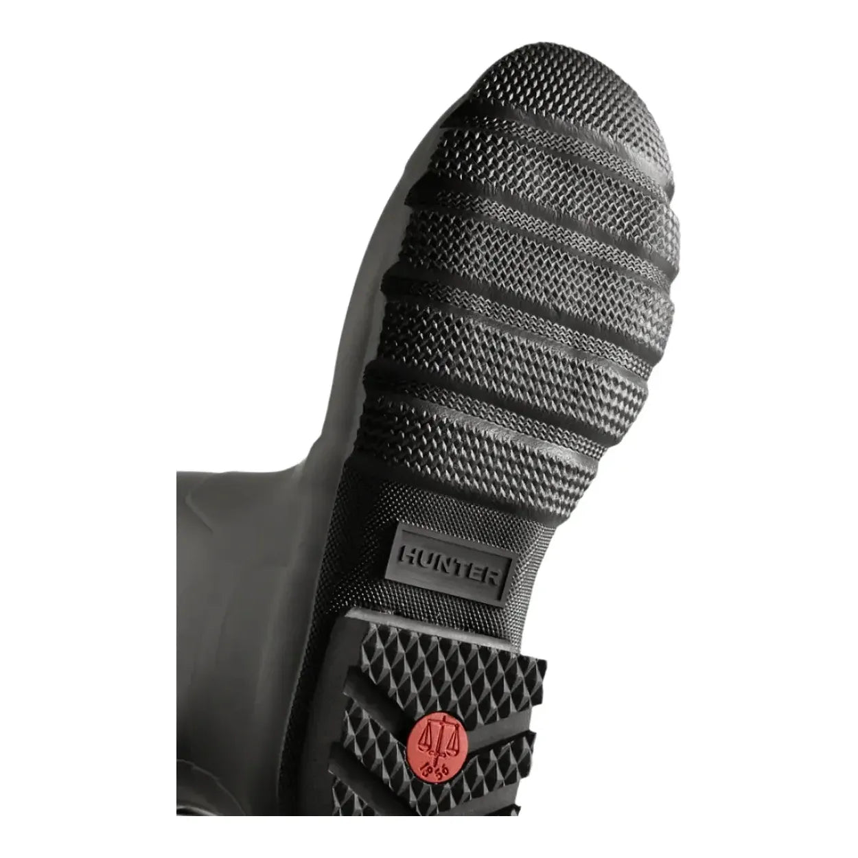 Hunter Men's Tall Side Adjustable Wellington - Black