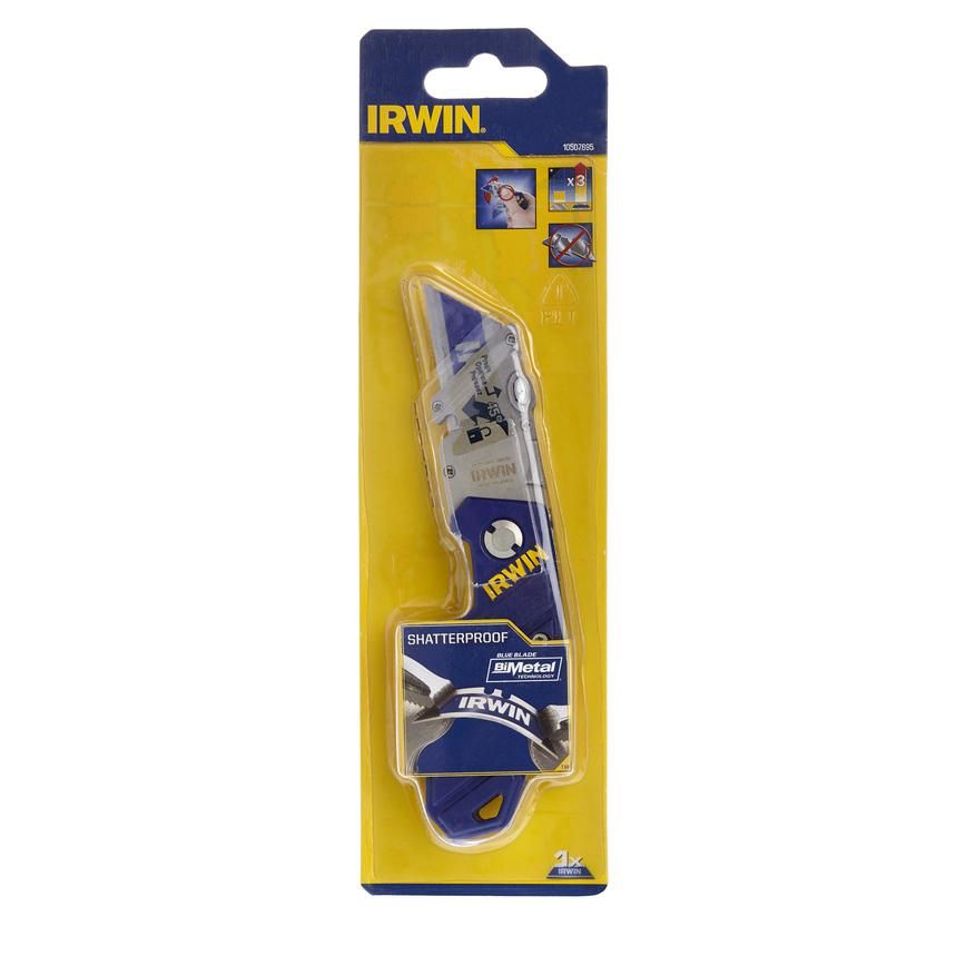 Irwin IRW10507695 Folding Trapezoid Knife