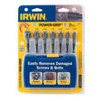 Irwin Bolt Grip Fastener Remover Base Set  | 7 peice