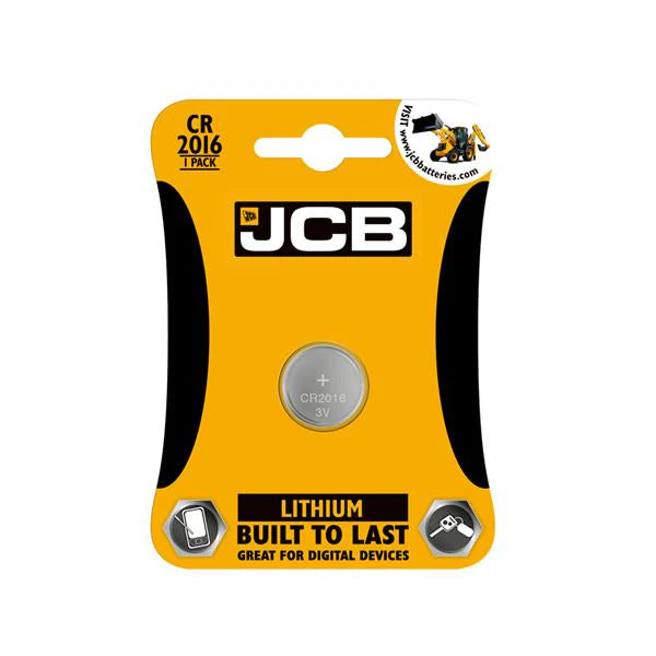 JCB Lithium Coin Battery CR2016