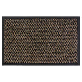 JVL Commodore Barrier Mat | Brown/Black