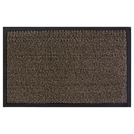 JVL Commodore Barrier Mat | Brown/Black