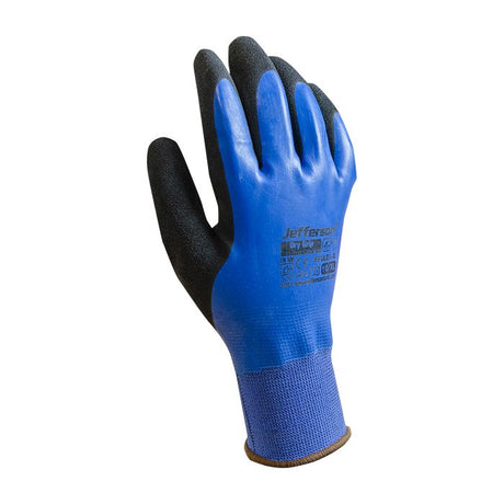 Jefferson Dry Grip Water-Resistant Latex Glove