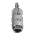 Jefferson High Flow 1/4" x 1/2"/10mm Hose Barb Coupler
