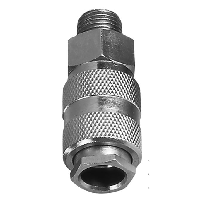 Jefferson High Flow 1/4" x 3/8" BSPT Male Coupler