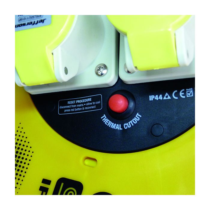 Jefferson Professional Cable Reel | 25m/110V