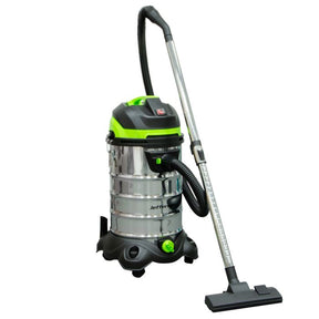 Jefferson Stainless Steel Wet & Dry Vacuum Cleaner | 30L - 230V