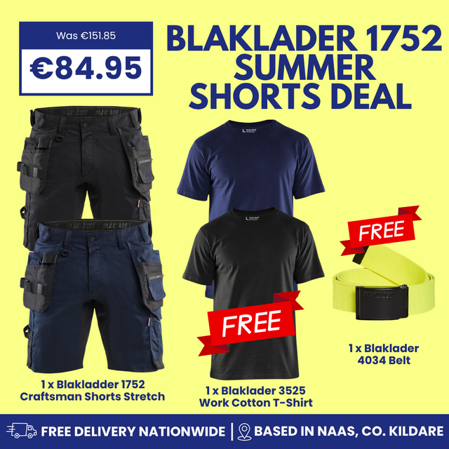 Blakladder 1752 Craftsman Shorts Stretch