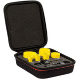 Starrett Fast Cut Holesaw Plumbers Kit | 7 piece