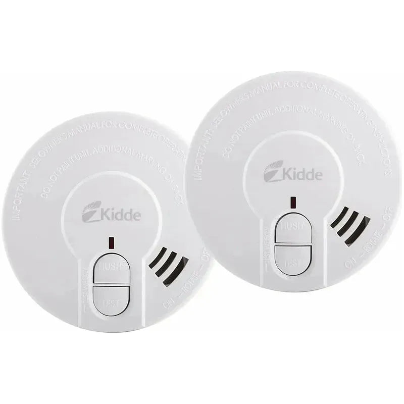 Kidde 9V Battery Optical Smoke Alarm Twin Pack