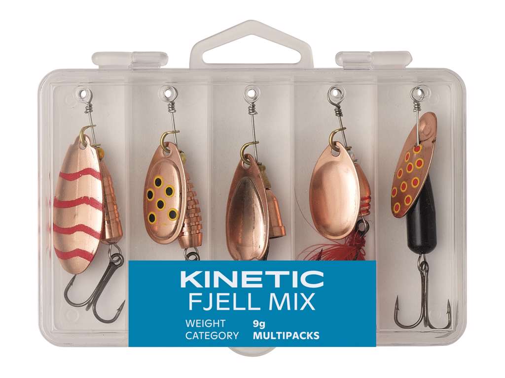 Kinetic FJELL Mix Lures - Pack of 5