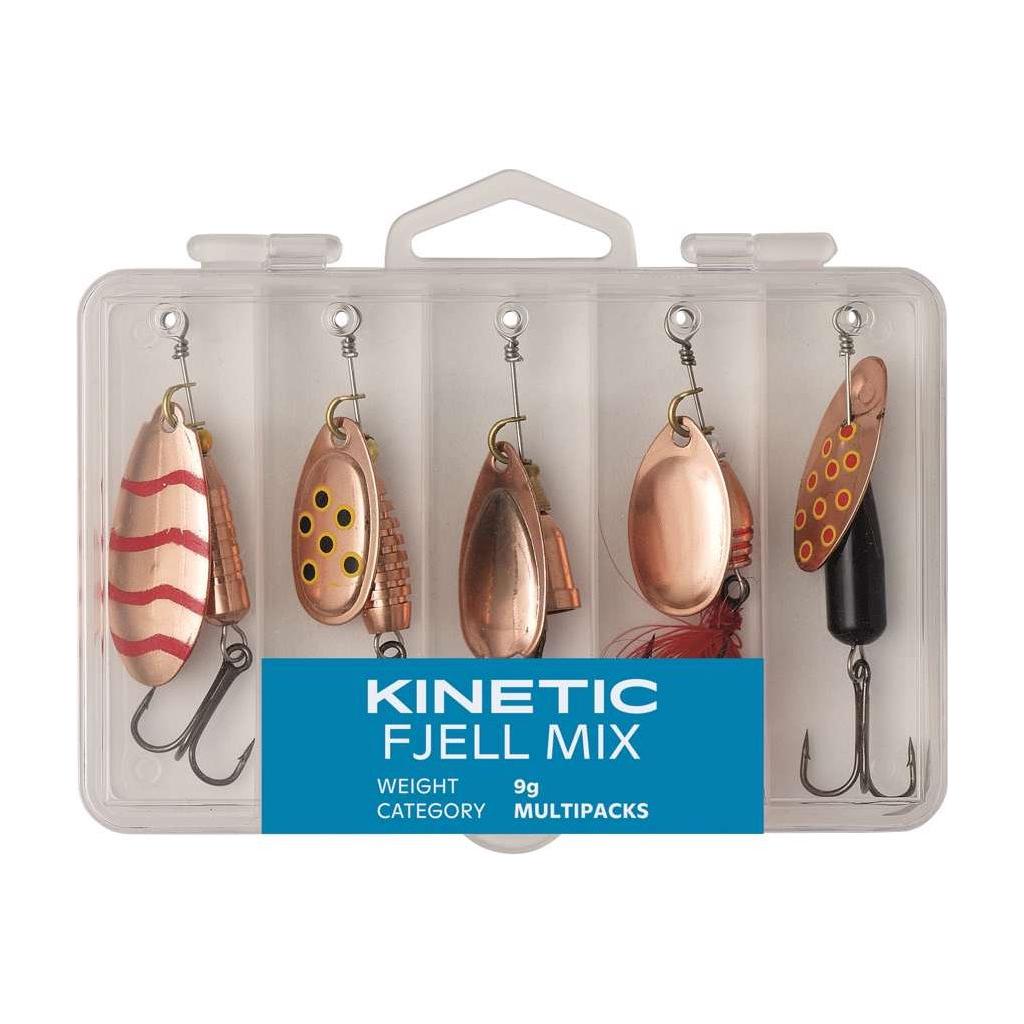 Kinetic FJELL Mix Lures - Pack of 5