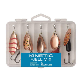 Kinetic FJELL Mix Lures - Pack of 5