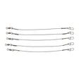Kinetic Pike Leaders - 20cm - 5pc