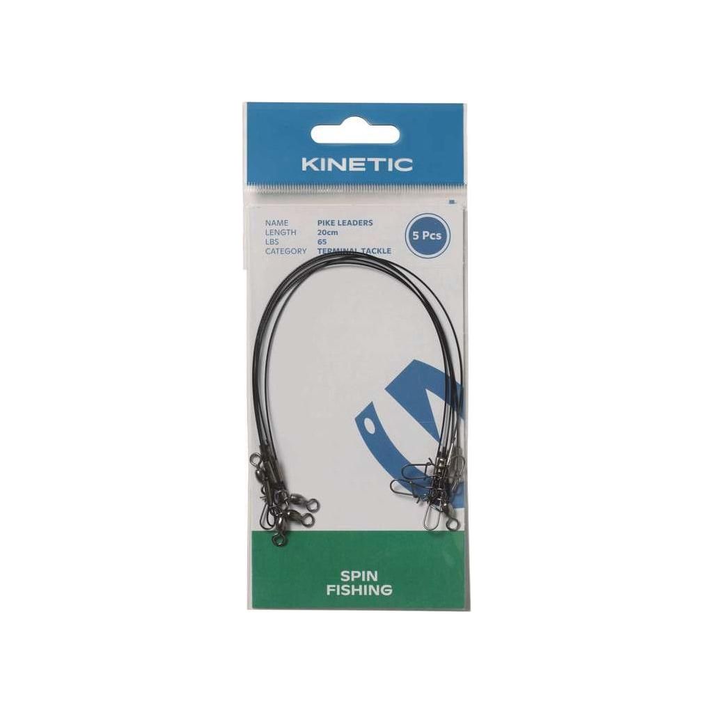 Kinetic Pike Leaders - 20cm - 5pc