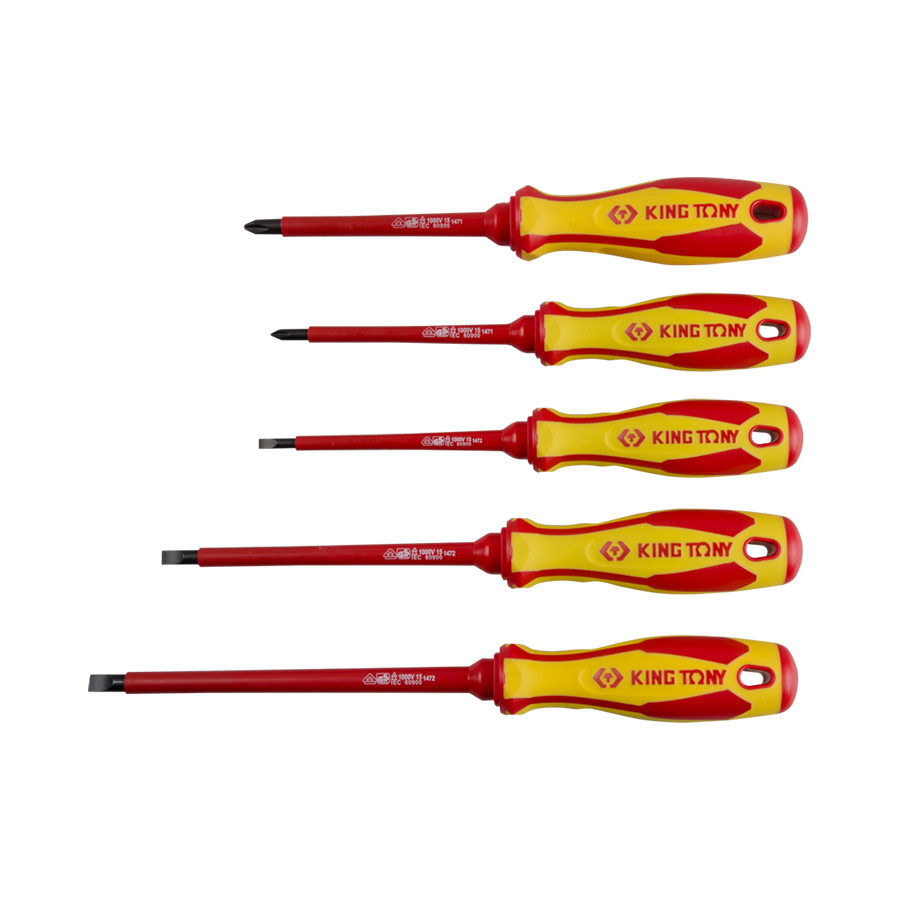 King Tony 30615MR Insulated Screwdriver Set - 5pc