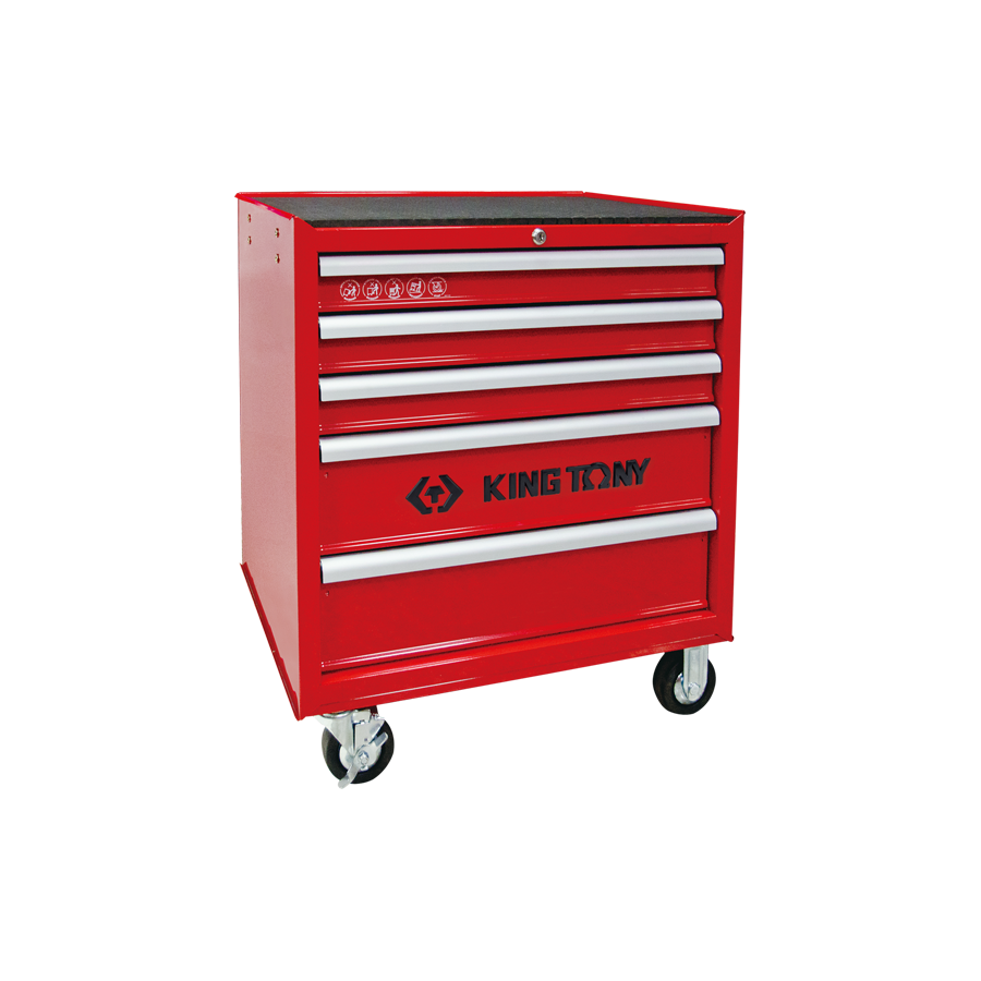King Tony 87431-5BE Ball Bearing Tool Trolley Cart - 5 Drawers