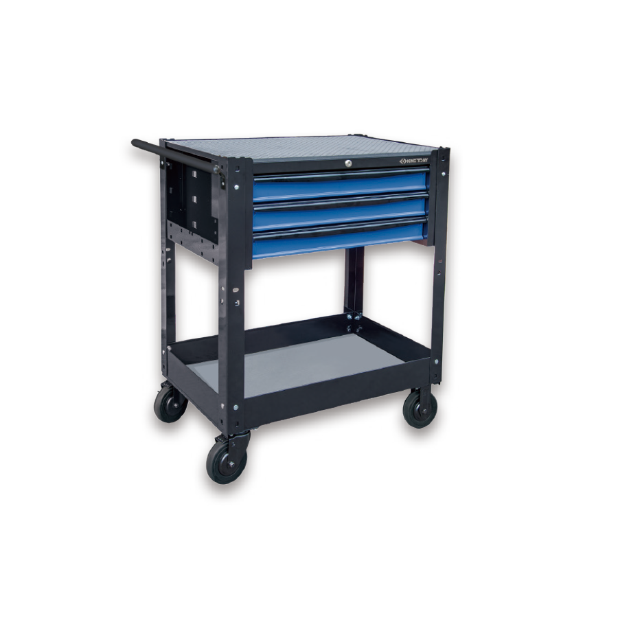 King Tony 87446-3B-KB Tool Trolley Cart - 3 Drawers