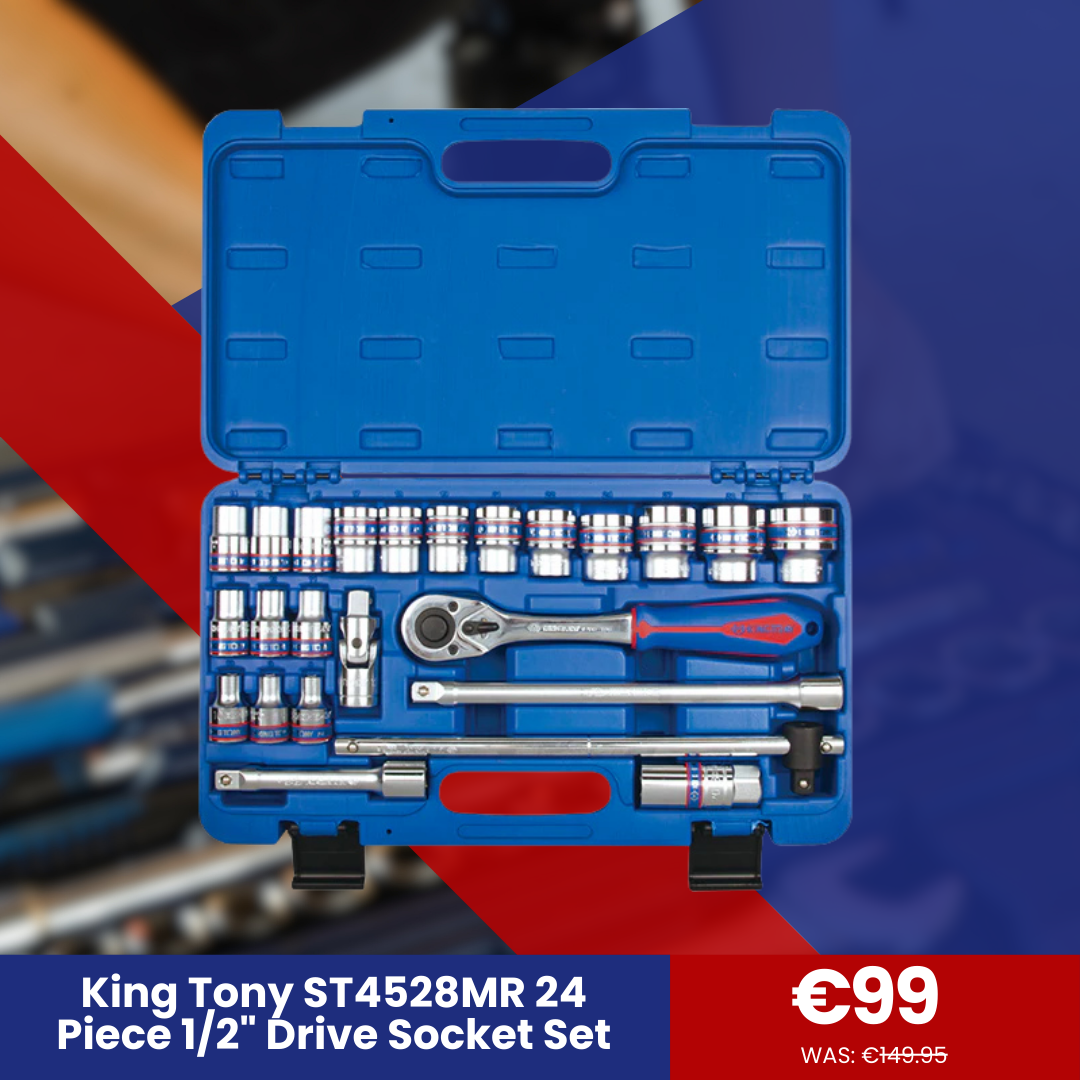 King Tony ST4528MR 24 Piece 1/2" Drive Socket Set