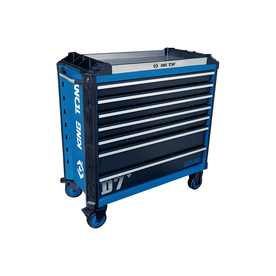 King Tony XL Sqaud Model D+ Tool Trolley - 7 Drawers 