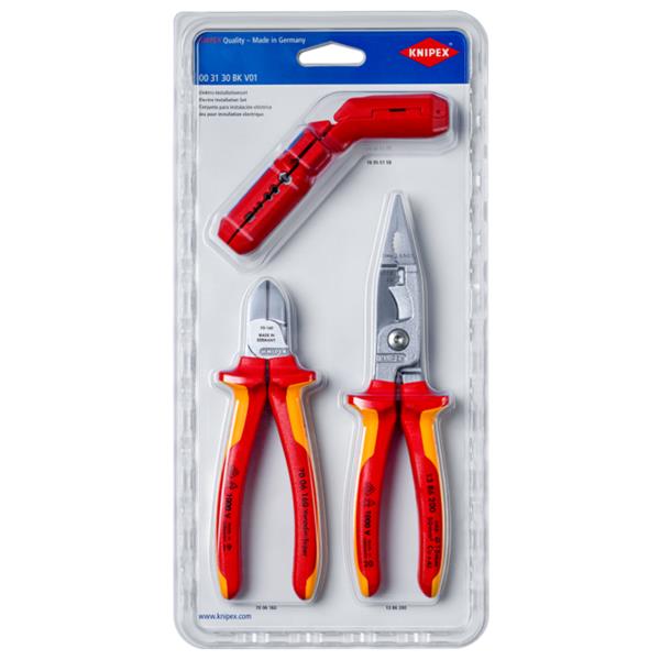 Knipex 003130BKV01 Electrical Installations Set
