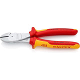 Knipex 7406 Force Side Cutter VDE With Multi-Component Handle | 200mm