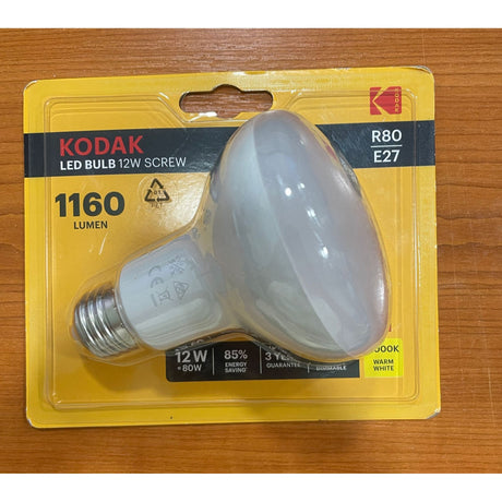 Kodak LED Bulb 12W R80 E27 – 1160 Lumen | Warm White