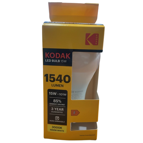 Kodak LED Bulb 15W B22 1540 Lumen | Warm White