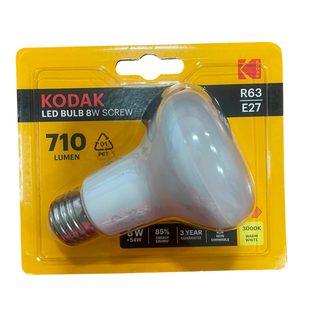 Kodak LED Bulb 8W R63 E27 – 710 Lumen | Warm White