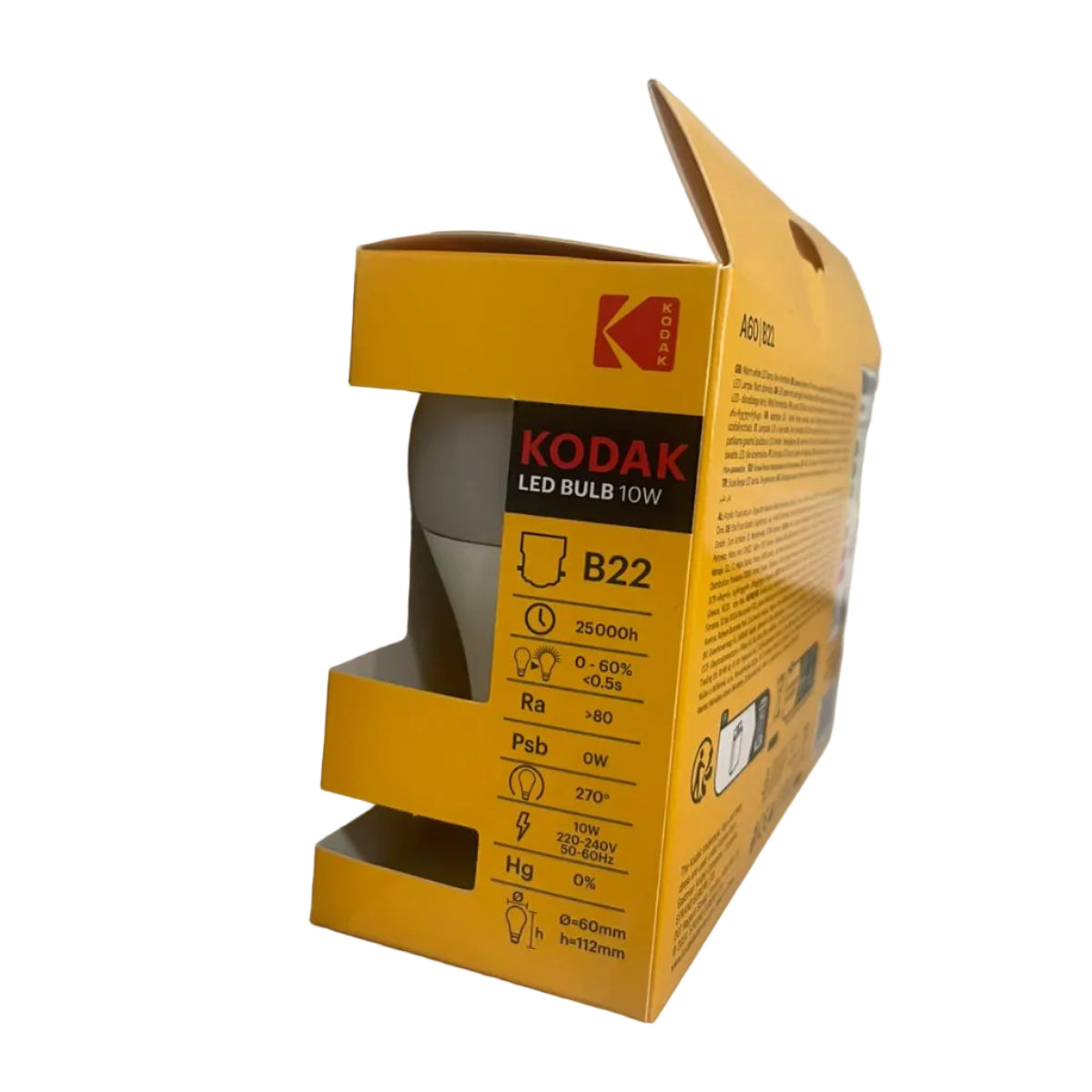 Kodak LED Bulb B22 10W Bayonet – 950 Lumen Warm White | Pack of 3