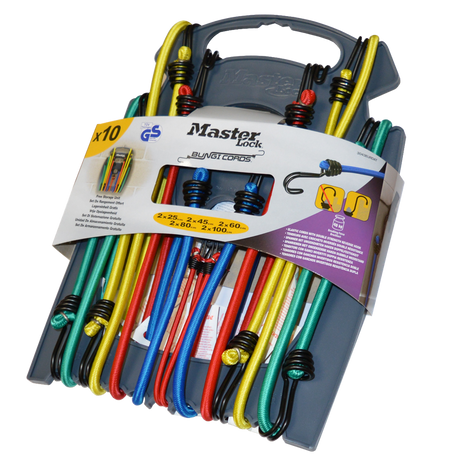 Master Lock 10 Piece Bungee Set