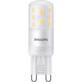 The Philips LED Capsule G9 delivers bright, energy-efficient lighting in a compact design ideal for decorative fixtures, wall lights, cabinet lighting, and modern indoor fittings. Providing a warm white glow with long-lasting LED performance, this bulb is an excellent replacement for traditional halogen G9 capsules.