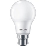 The Philips LED A60 B22 Bulb delivers reliable, energy-efficient lighting for everyday indoor use. Designed to replicate the familiar shape and appearance of traditional incandescent bulbs, this LED lamp provides a soft warm white glow while offering long-lasting performance and reduced energy consumption.

Ideal for living rooms, bedrooms, kitchens, hallways, and general household lighting applications.

Key Features:

Warm White Illumination – Produces a comfortable 2700K warm white glow, creating a cosy 