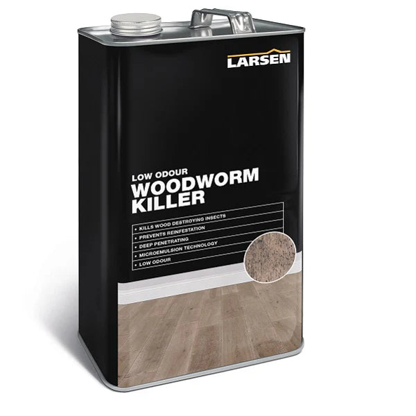 Larsen Low Odour Woodworm Killer - 5 Litres