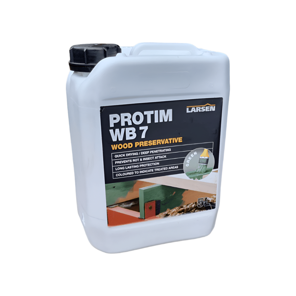 Larsen Protim WB7 Wood Preservative Green 5 Litres