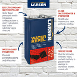Larsen Water Repel - 5 Litres 