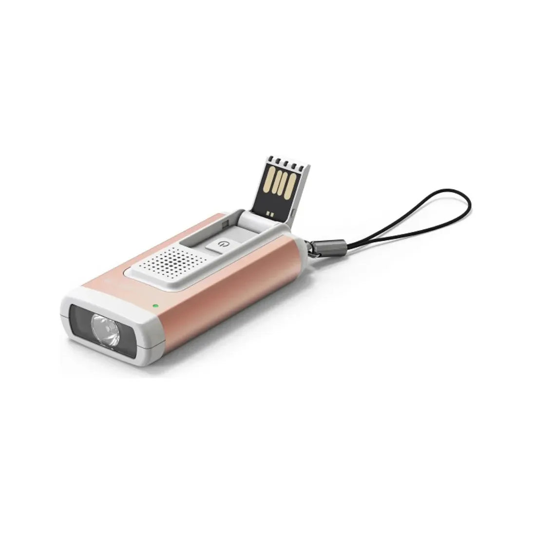 Ledlenser K6R Safety Rechargeable LED Keyring Torch - Rose Gold