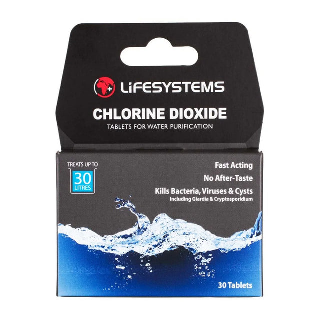 Lifesystems Chlorine Dioxide Tablets 30 Pack
