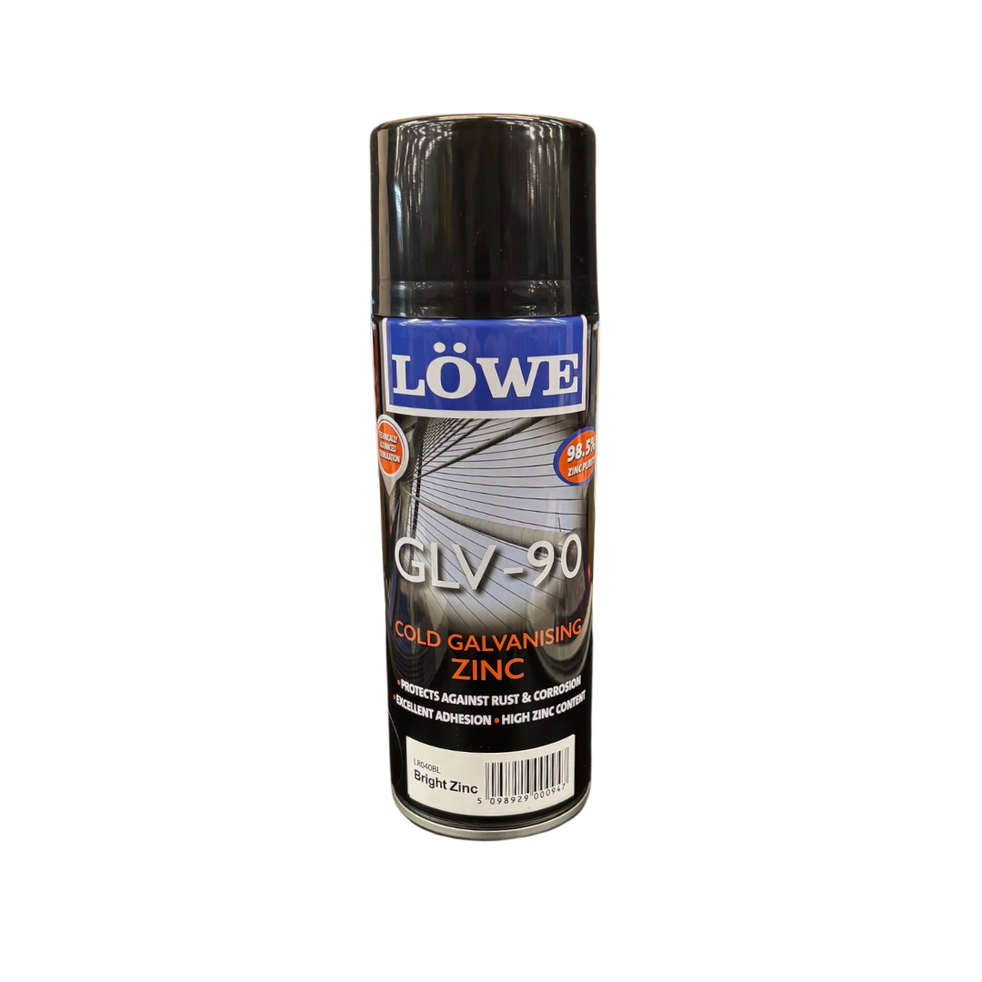 Lowe Cold Galvanising Spray | Black - 400ml