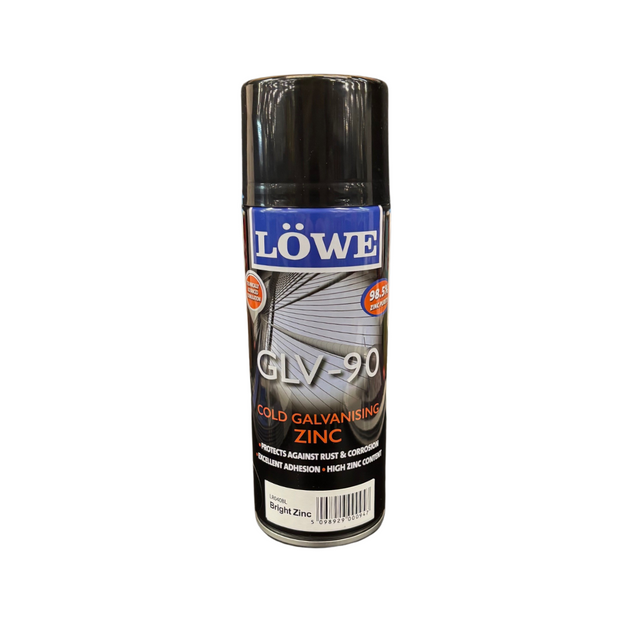 Lowe Cold Galvanising Spray | Black - 400ml