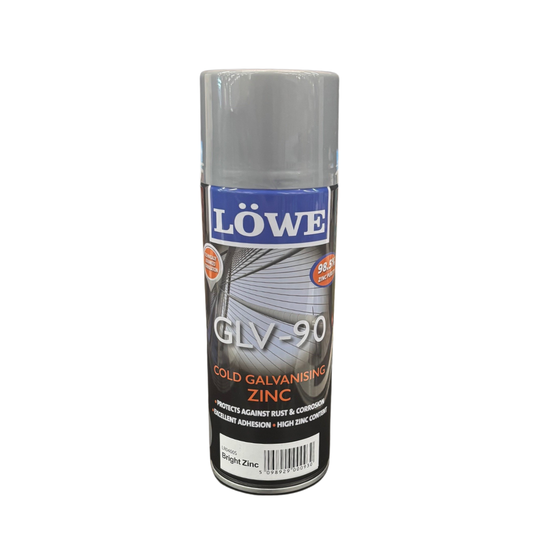 Lowe Cold Galvanising Spray silver