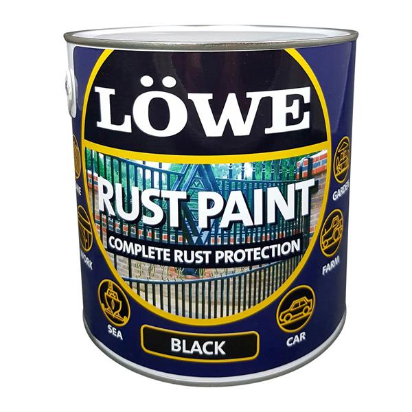 Lowe Rust Paint Black 