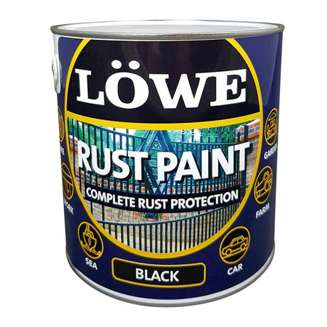 Lowe Rust Paint Black 